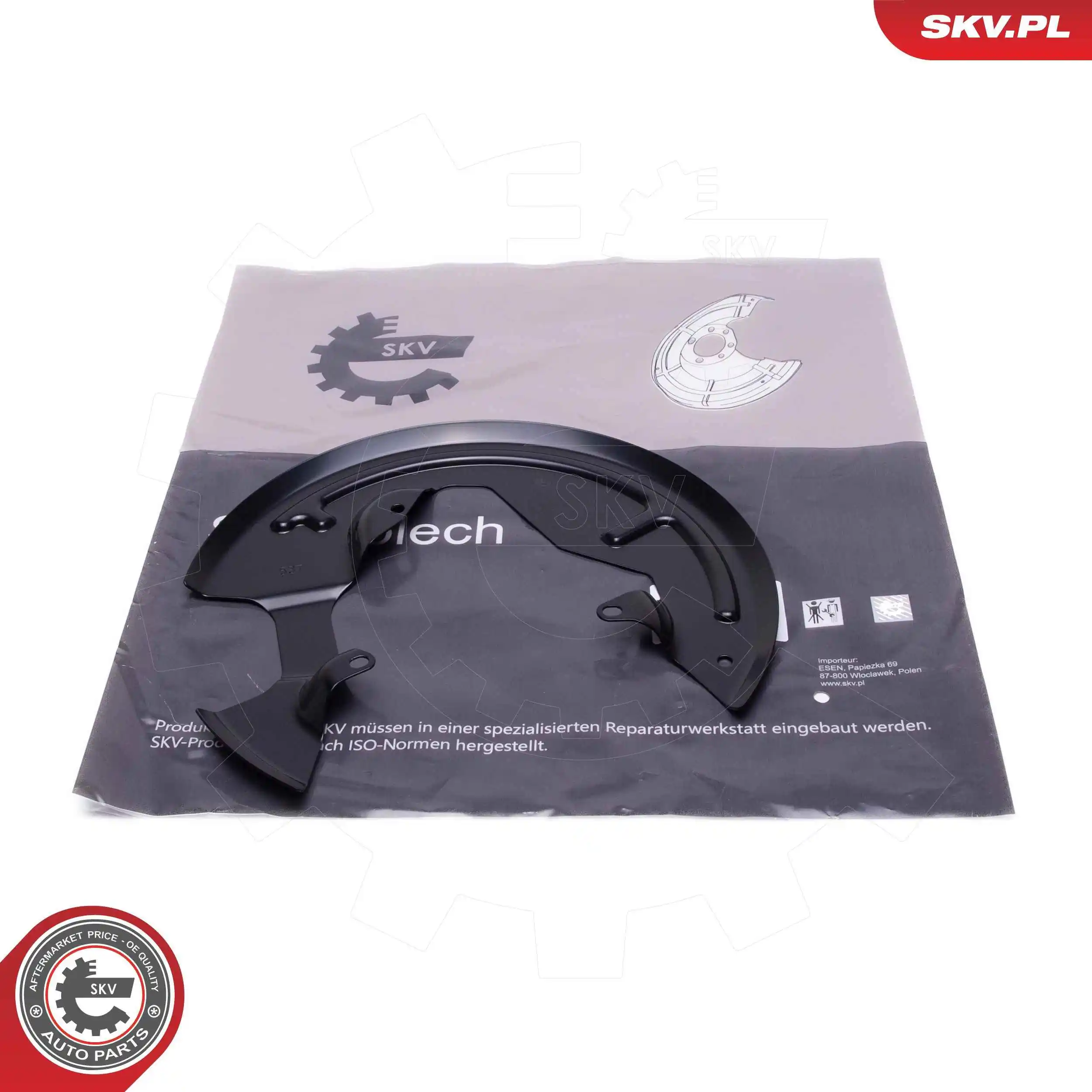 Splash Guard, brake disc